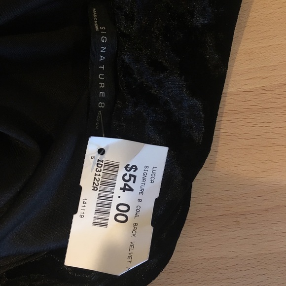 Signiture8 - Black Mini Dress NWTO - Picture 6 of 6